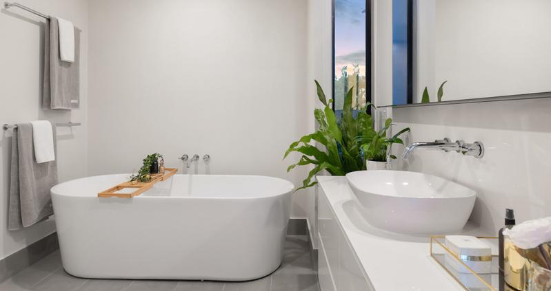 The bathroom