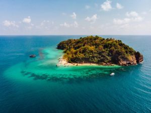 The island